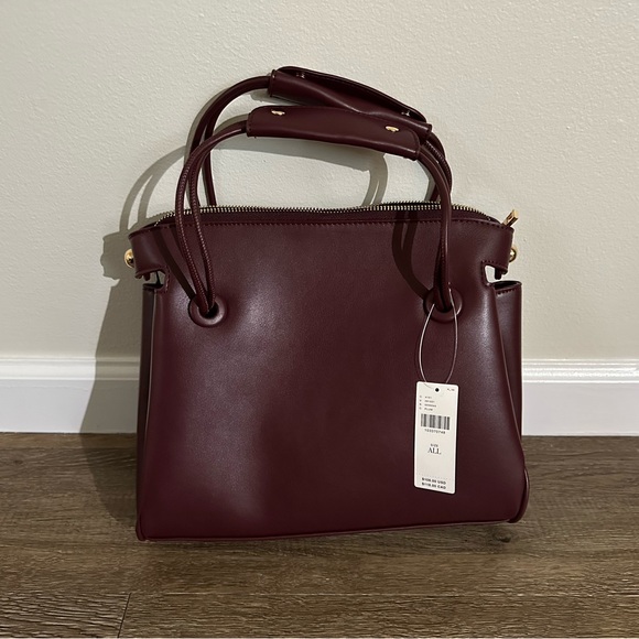 Anthropologie Handbags - NWT Anthropologie Dark Red Handbag